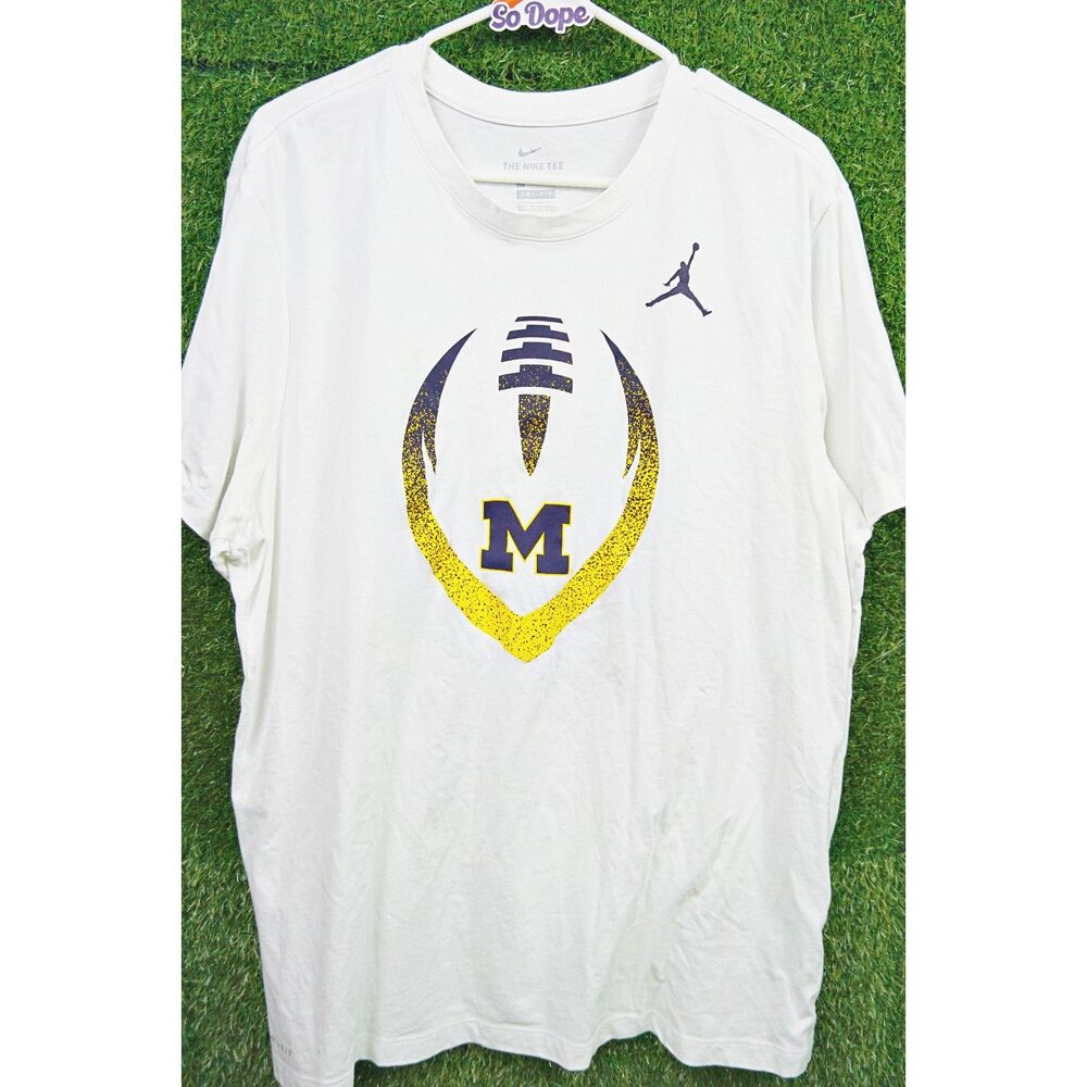Jordan Michigan Football The Nike Shirt - Men's Size XL